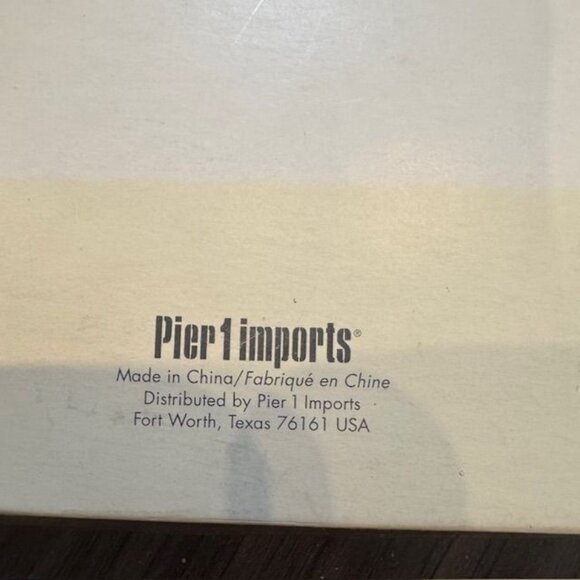 Set Of 3 Pier 1 Imports Clear Glass Apple-Shaped Dishes In Box - Picture 4 of 6